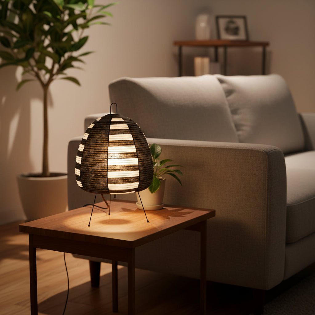 LED Rice Paper Table Lamp