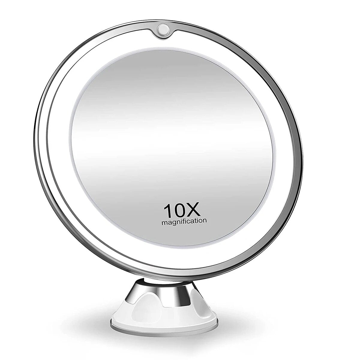 10X Magnifying Makeup Mirror with LED Light