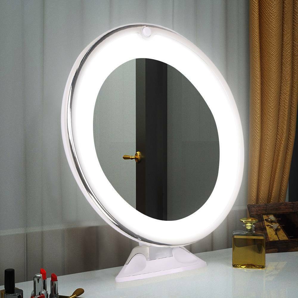 10X Magnifying Makeup Mirror with LED Light