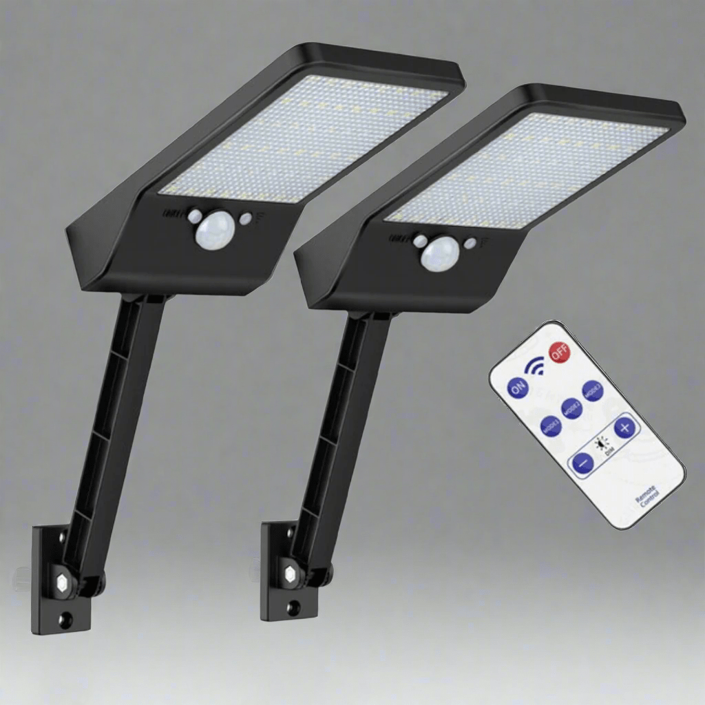 Solar LED Wall Light with Motion Sensor