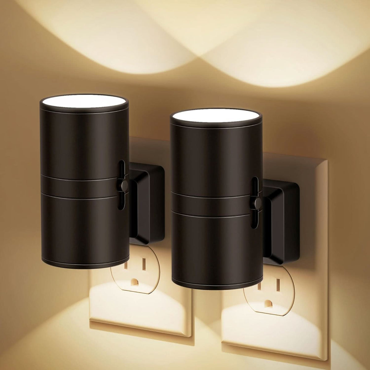 Plug-In Up & Down LED Wall Light