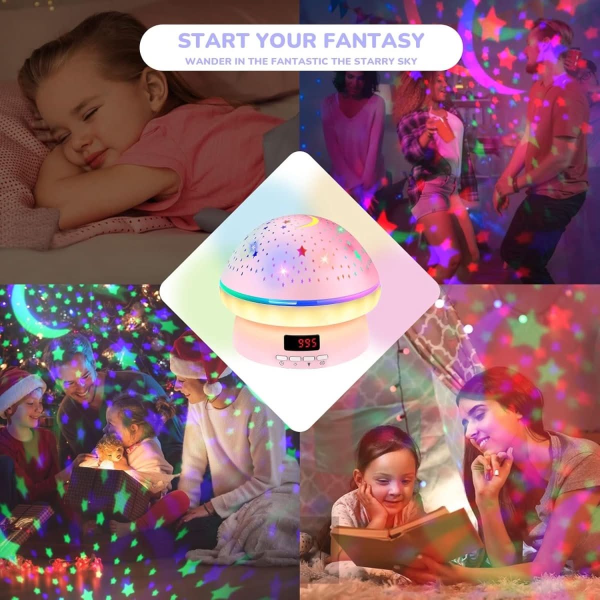 Star Galaxy Projector Night Light