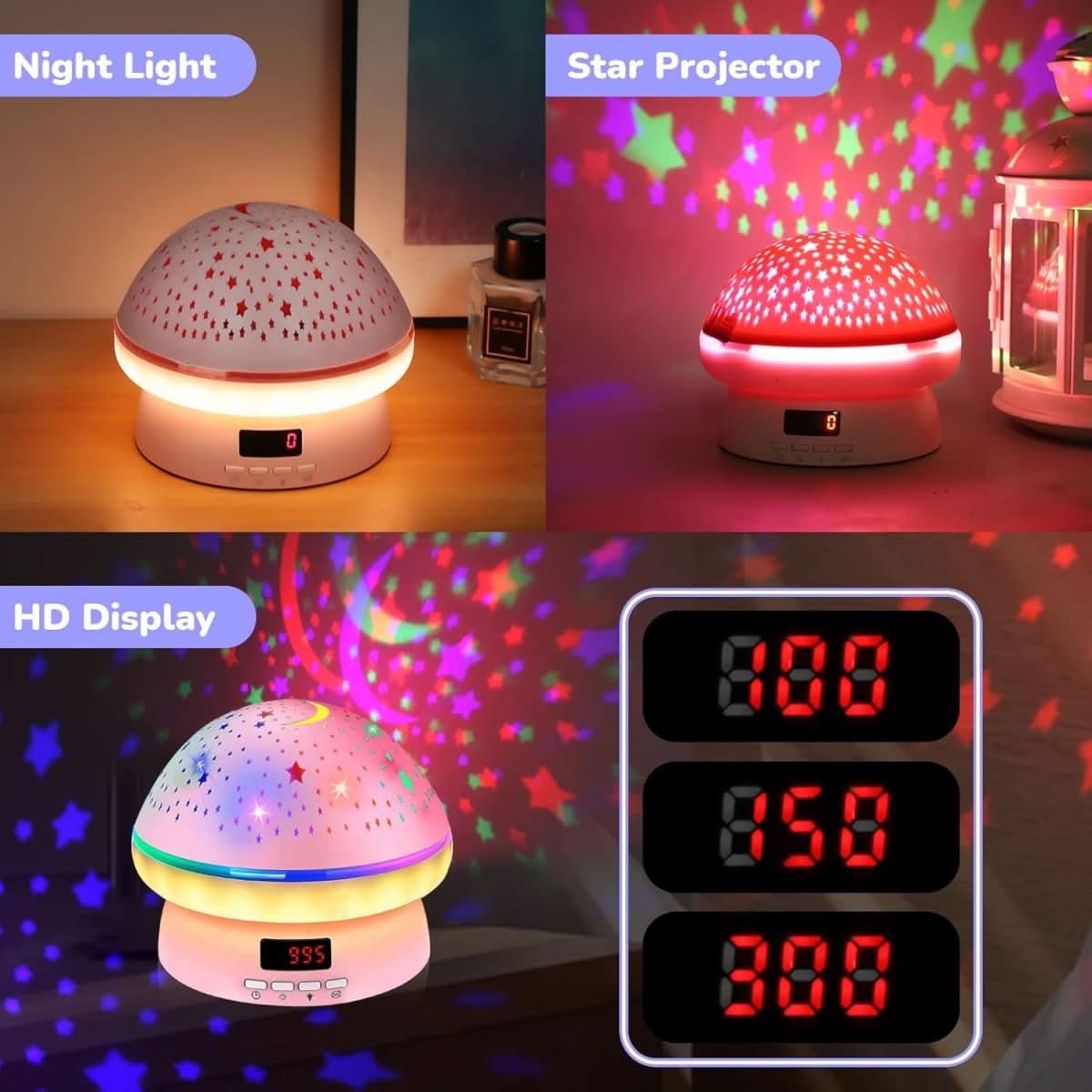 Star Galaxy Projector Night Light