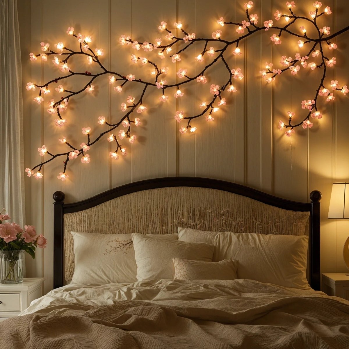 LED Cherry Blossom Branch Wall Light