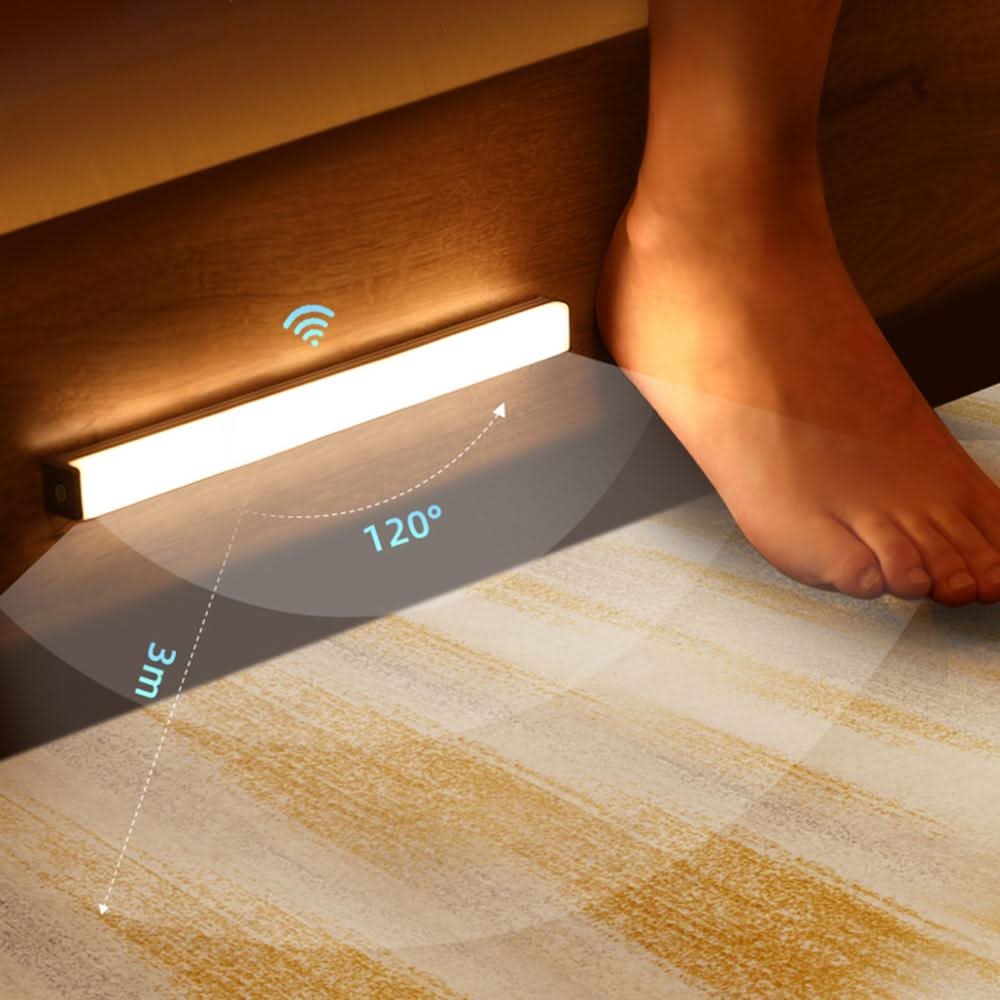 Slim LED Bedside Wireless Light