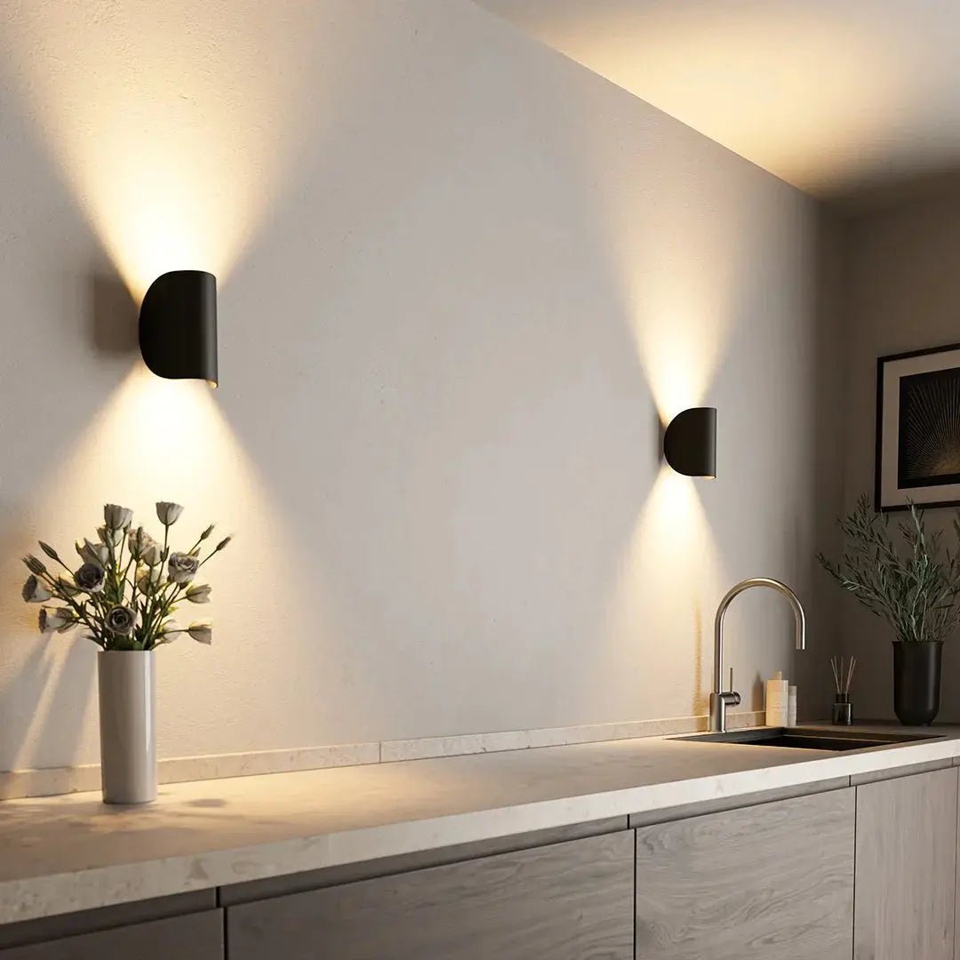 Modern Dual Beam Wall Light