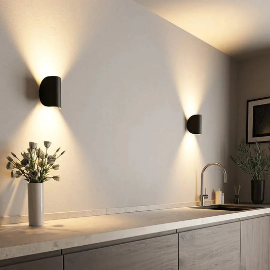 Modern Dual Beam Wall Light