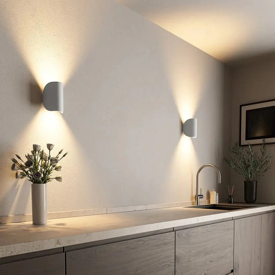 Modern Dual Beam Wall Light