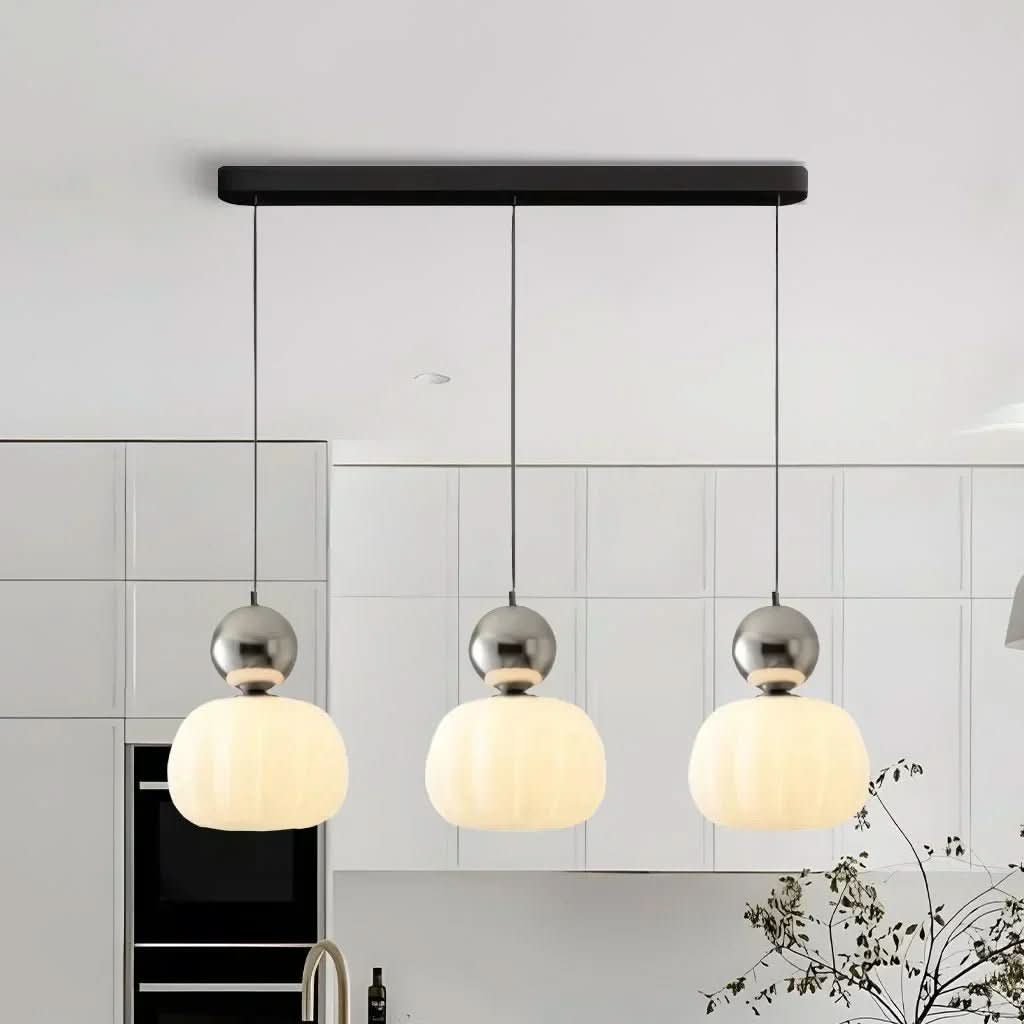 Modern Double Layered Globe Pendant Light