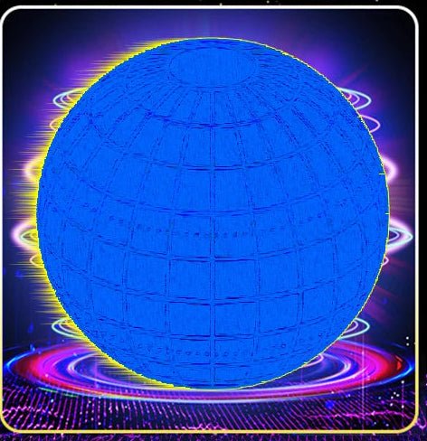 Flying Gyroscope with LED Lights