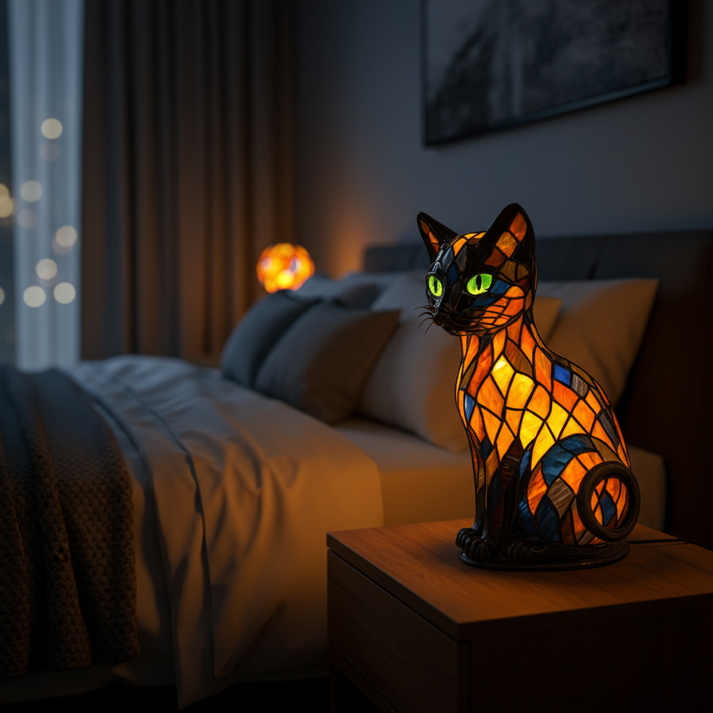 Decorative Cat LED Lamp