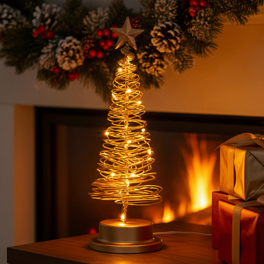 LED Christmas Tree Table Lamp