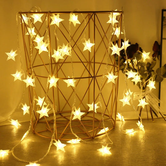 Star LED Decorative String Lights