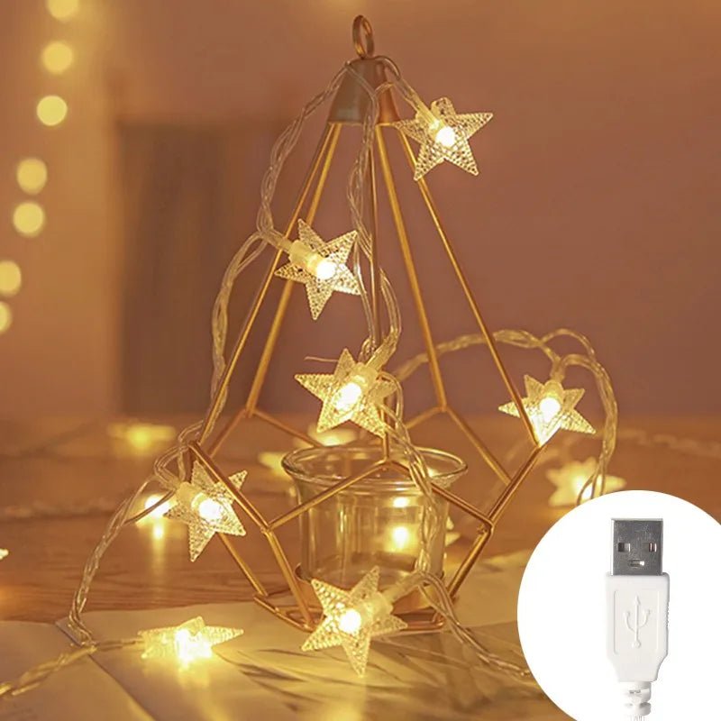 Star LED Decorative String Lights