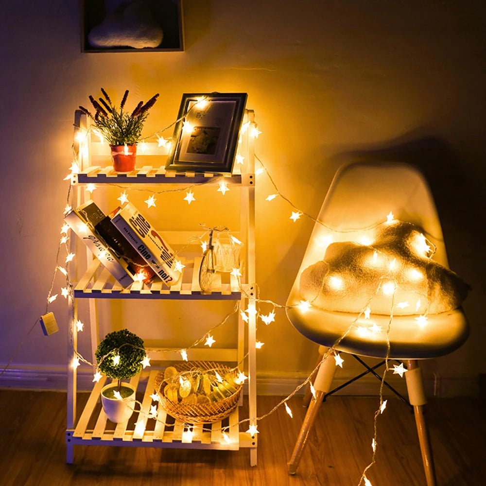 Star LED Decorative String Lights