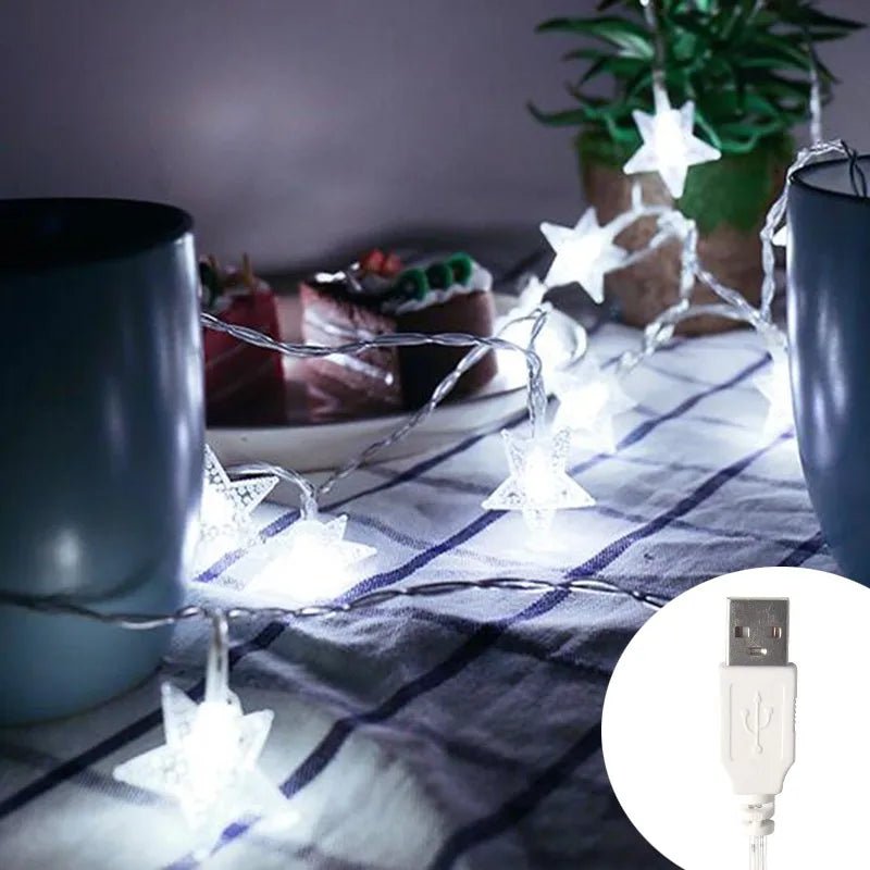 Star LED Decorative String Lights