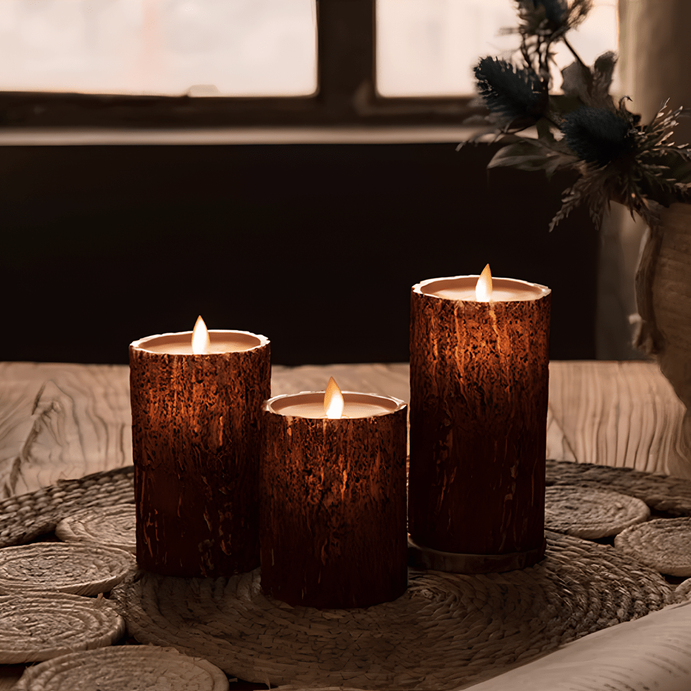 Pumpkin LED Flameless Candles