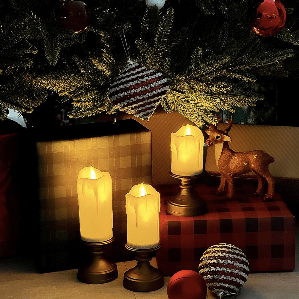 Pumpkin LED Flameless Candles