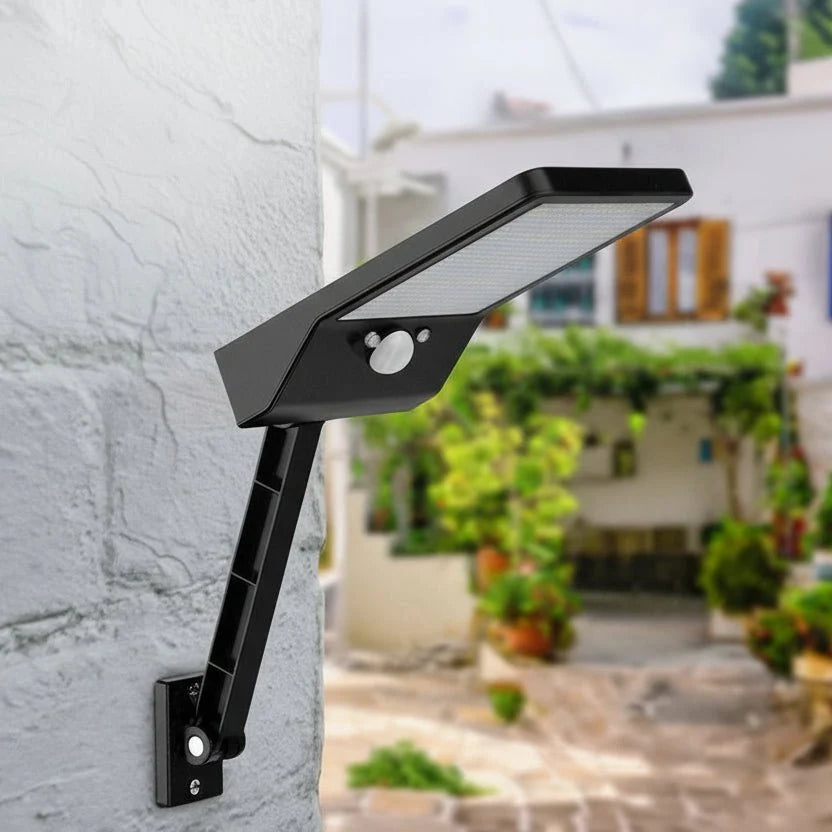 Solar LED Wall Light with Motion Sensor