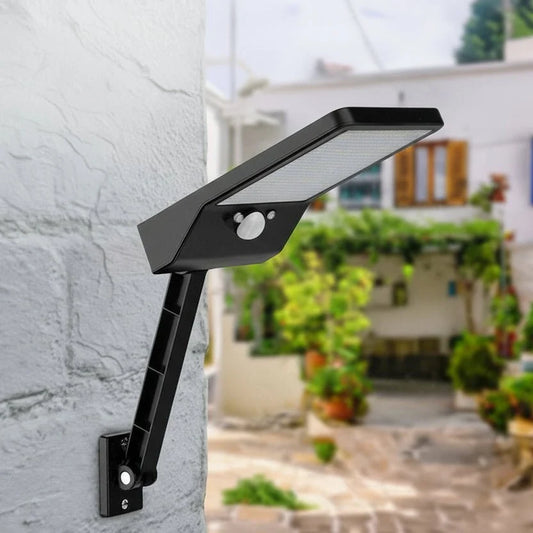Solar LED Wall Light with Motion Sensor