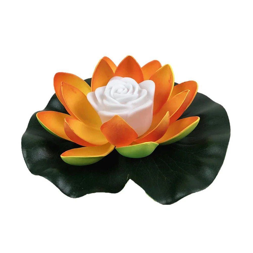 Floating LED Floral Pond Light