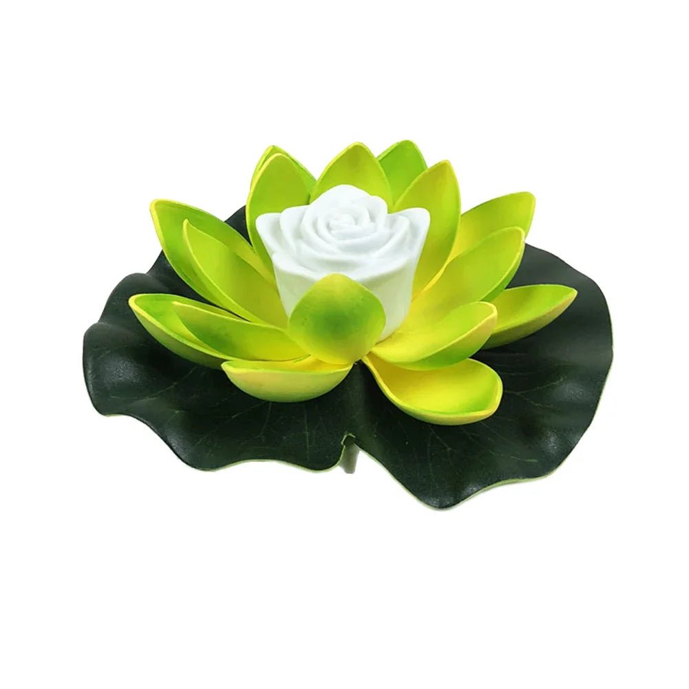 Floating LED Floral Pond Light