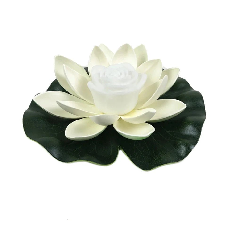 Floating LED Floral Pond Light