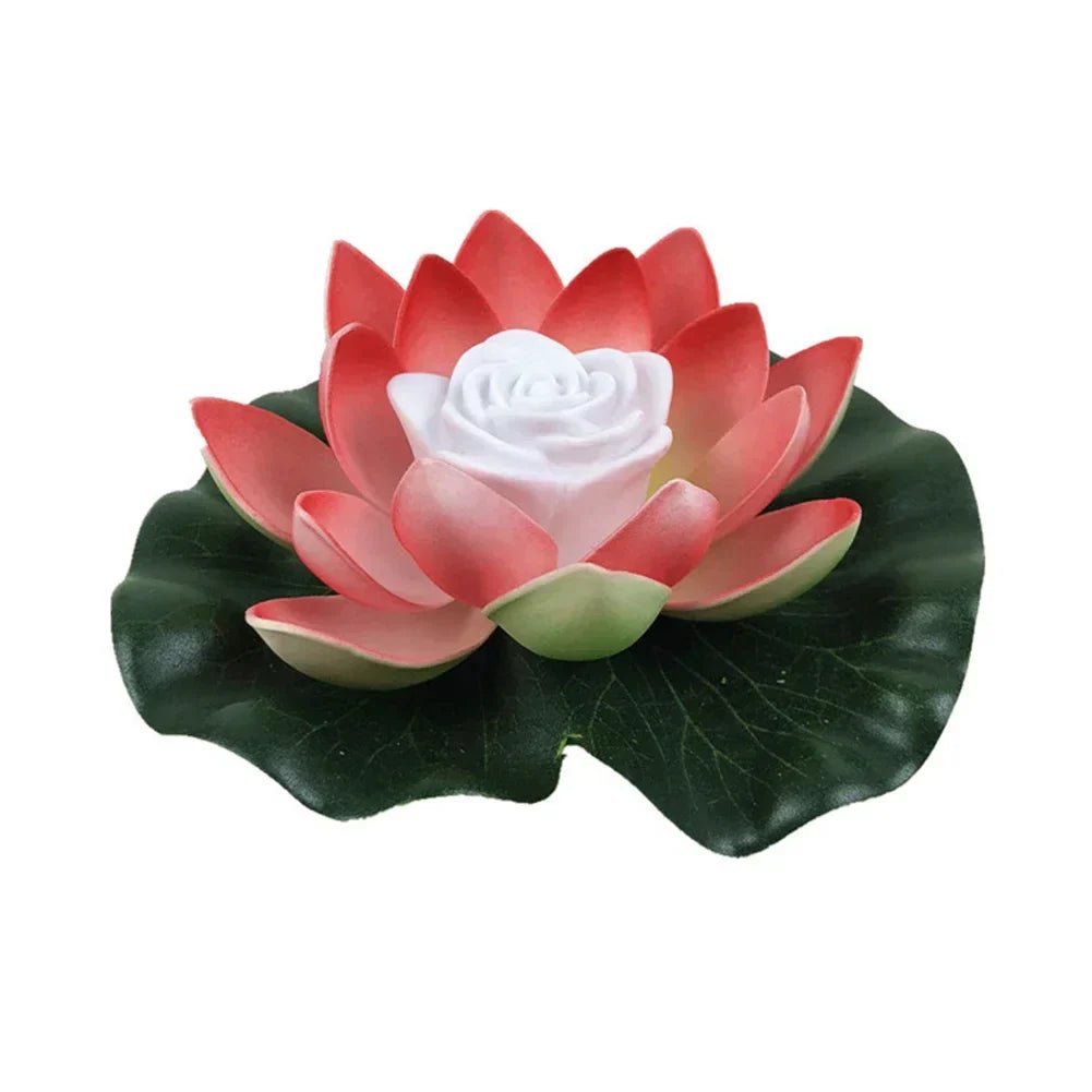 Floating LED Floral Pond Light