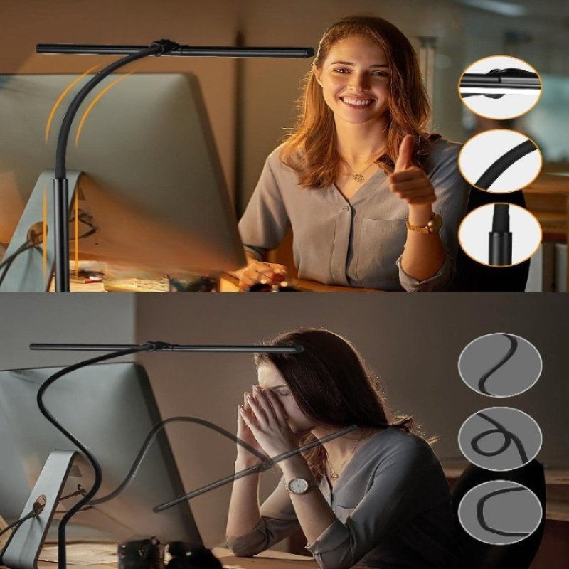 Flexible Gooseneck LED Desk Lamp