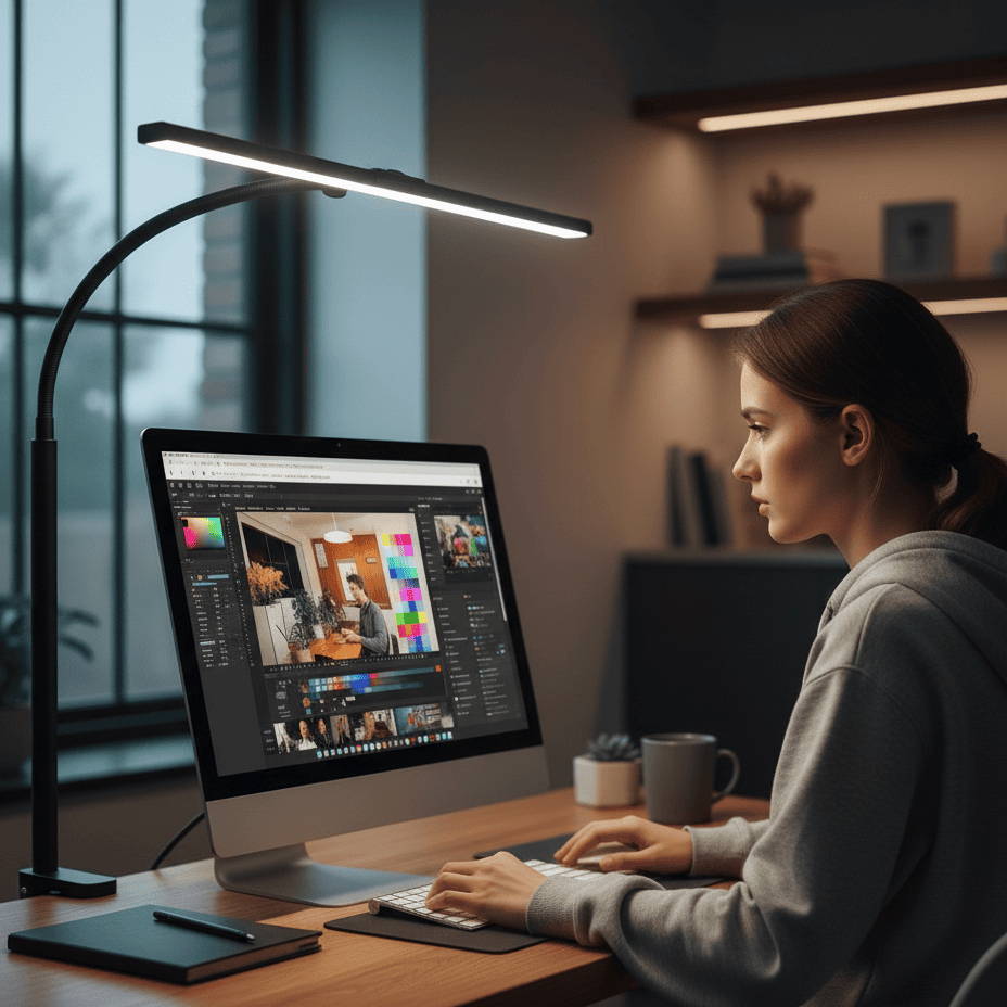 Flexible Gooseneck LED Desk Lamp
