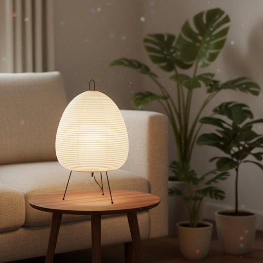 LED Rice Paper Table Lamp