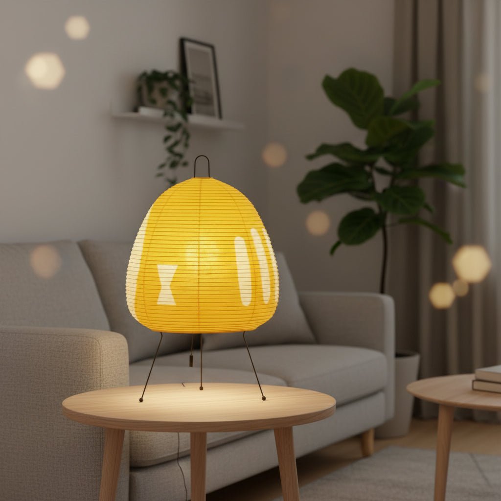 LED Rice Paper Table Lamp