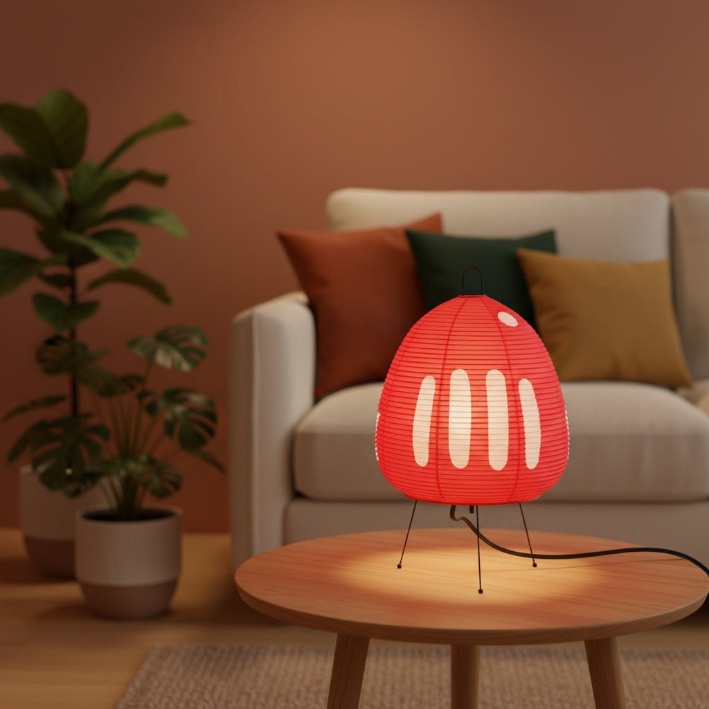 LED Rice Paper Table Lamp