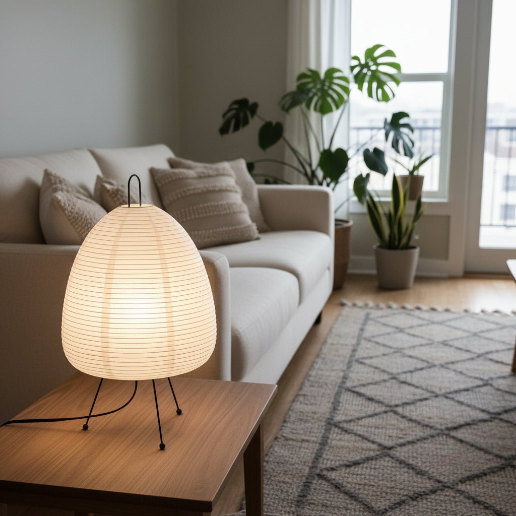 LED Rice Paper Table Lamp