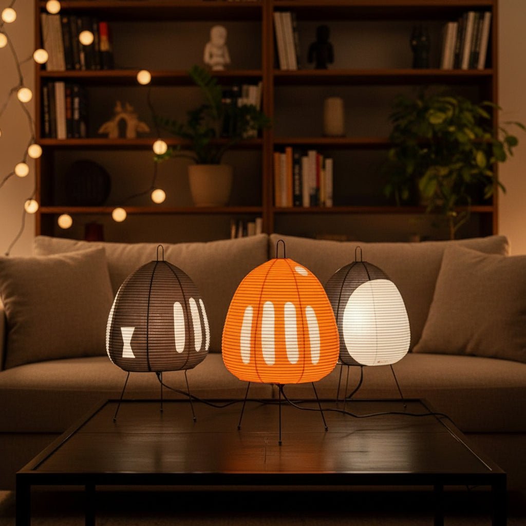 LED Rice Paper Table Lamp