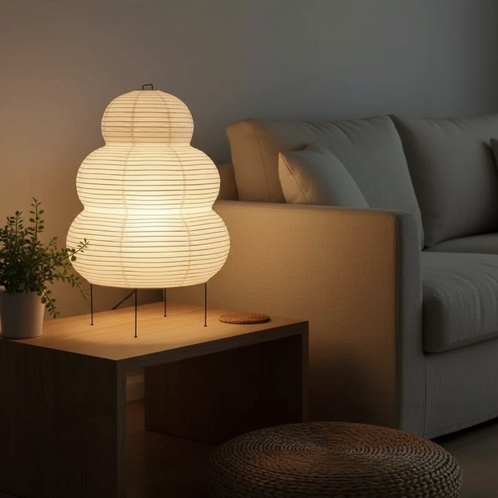 LED Rice Paper Table Lamp