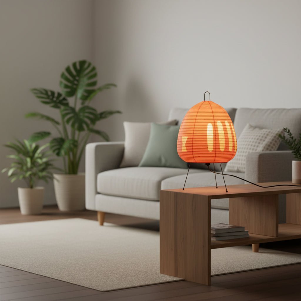 LED Rice Paper Table Lamp