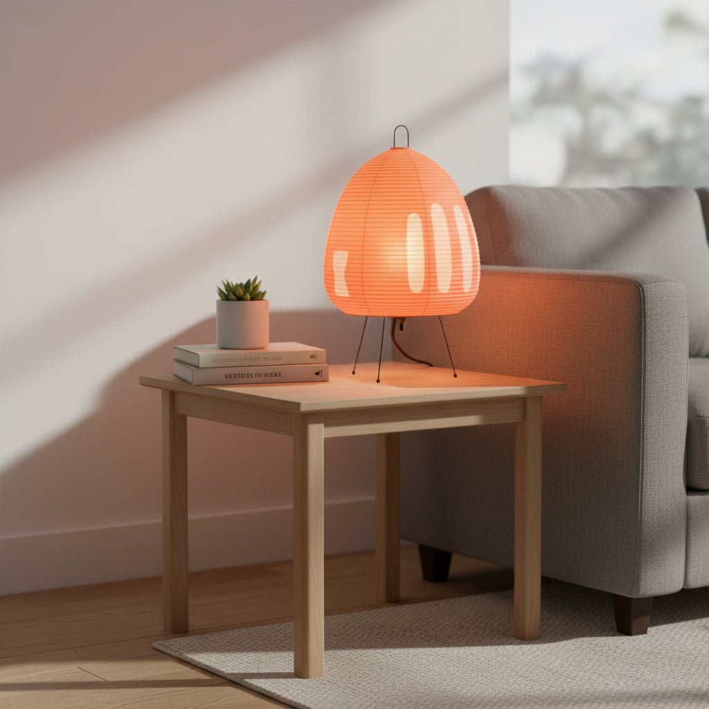 LED Rice Paper Table Lamp