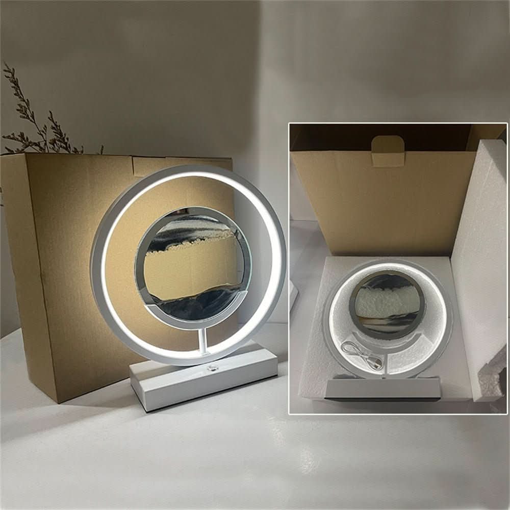 3D USB Charging LED Sand Art Table Lamp