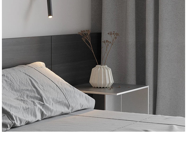 2-in-1 LED Bedside Wall Light with Adjustable Reading Spotlight