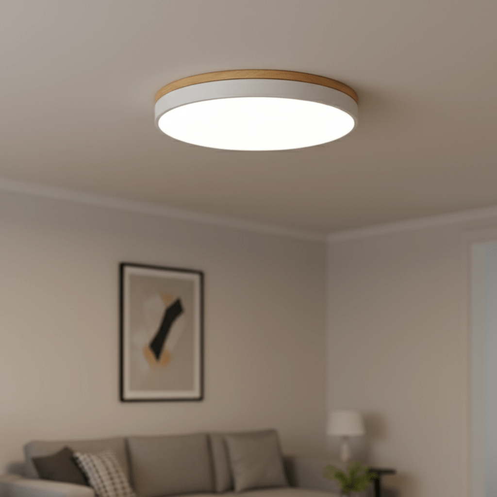 Modern LED Flush Mount Round Ceiling Light