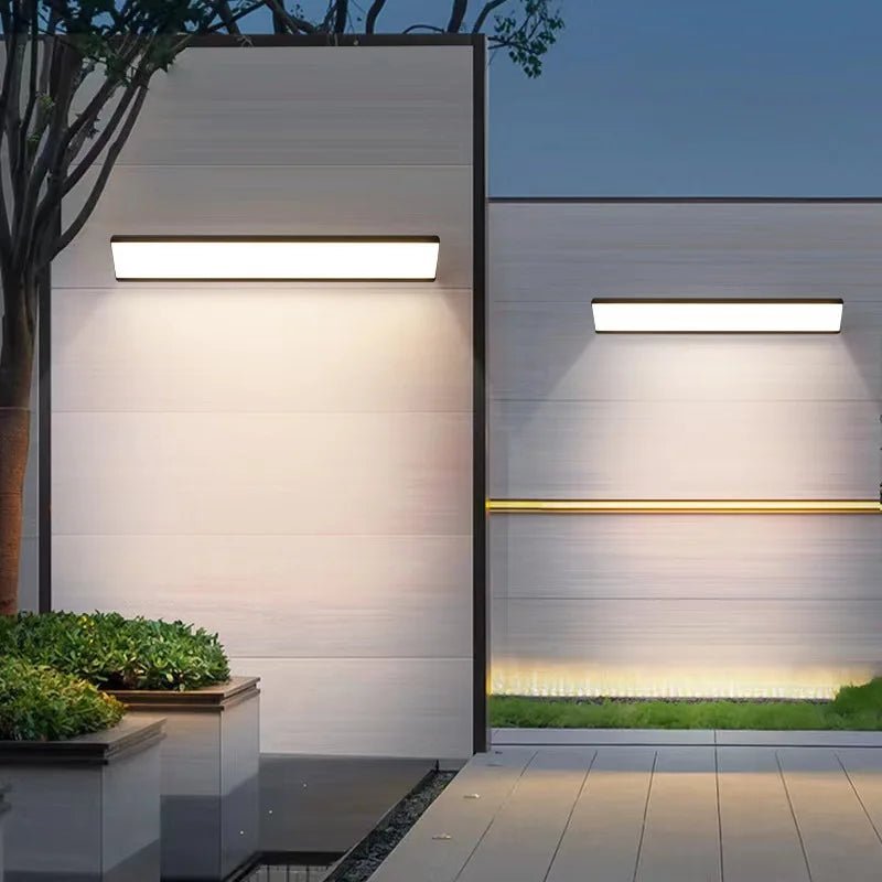 Slim LED Outdoor Wall Light