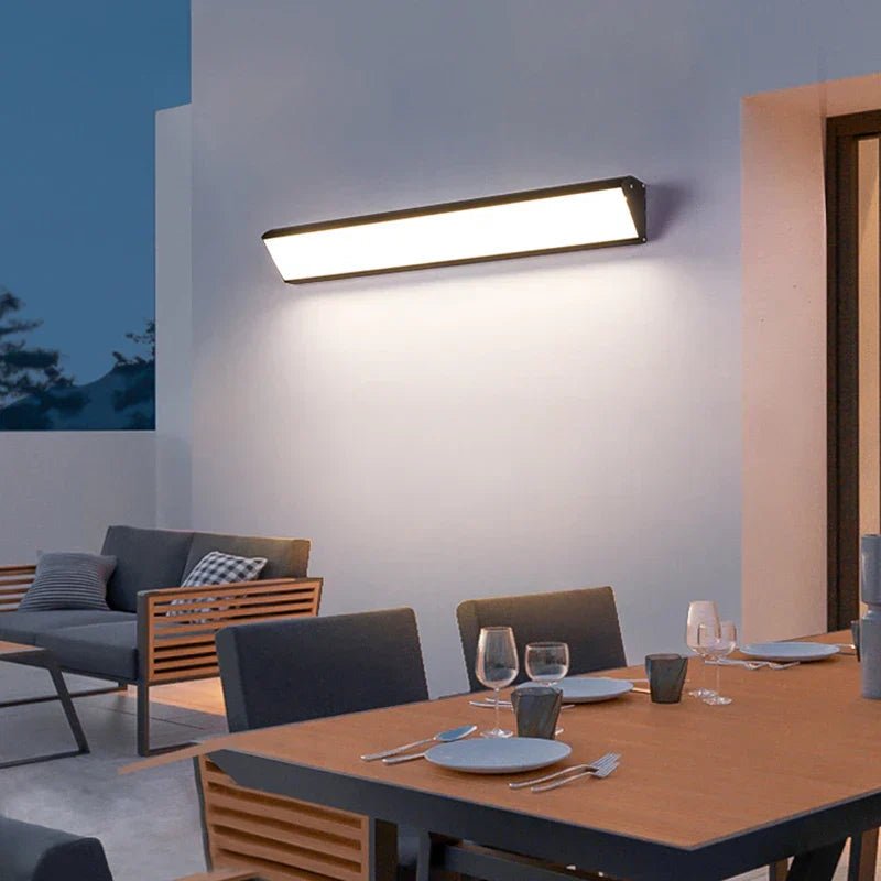 Slim LED Outdoor Wall Light