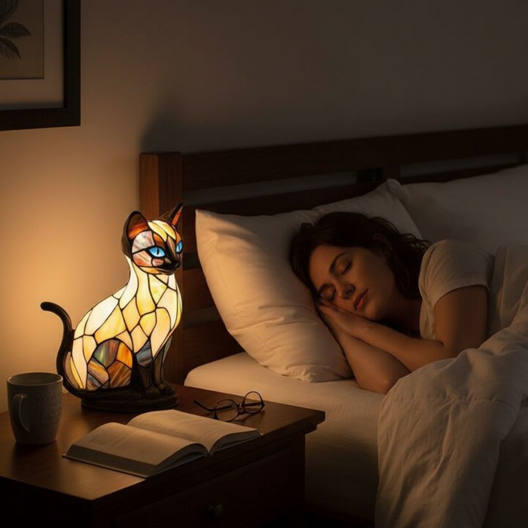 Decorative Cat Table Lamp