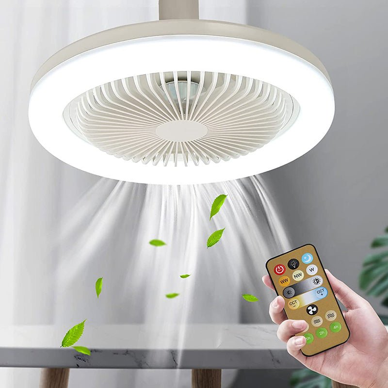 LED Ceiling Fan with Light & Remote Control