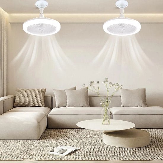 LED Ceiling Fan with Light & Remote Control