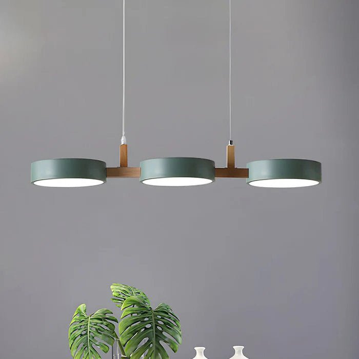 Modern 3-Light Linear Pendant Light
