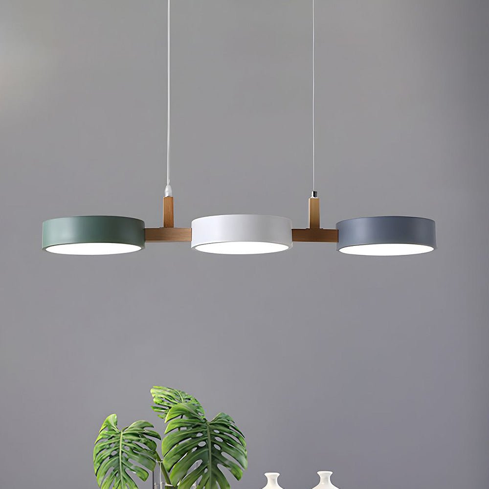 Modern 3-Light Linear Pendant Light