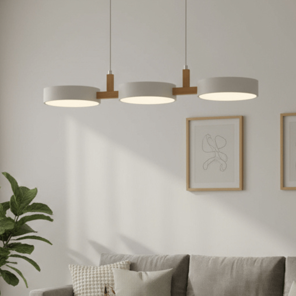 Modern 3-Light Linear Pendant Light