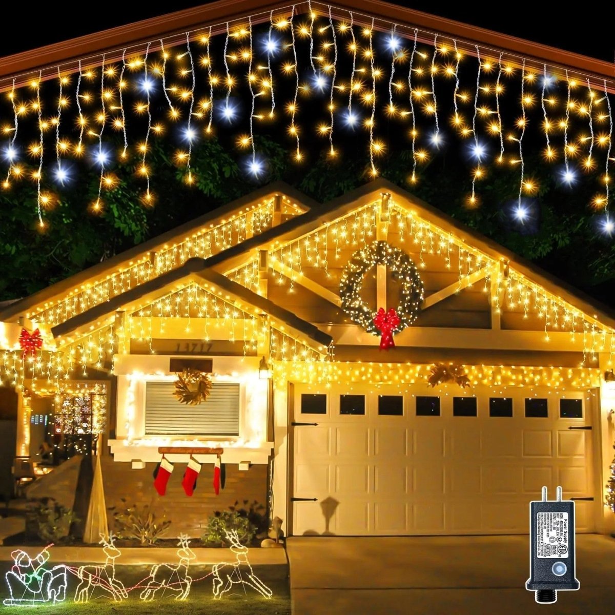 LED Curtain String Lights